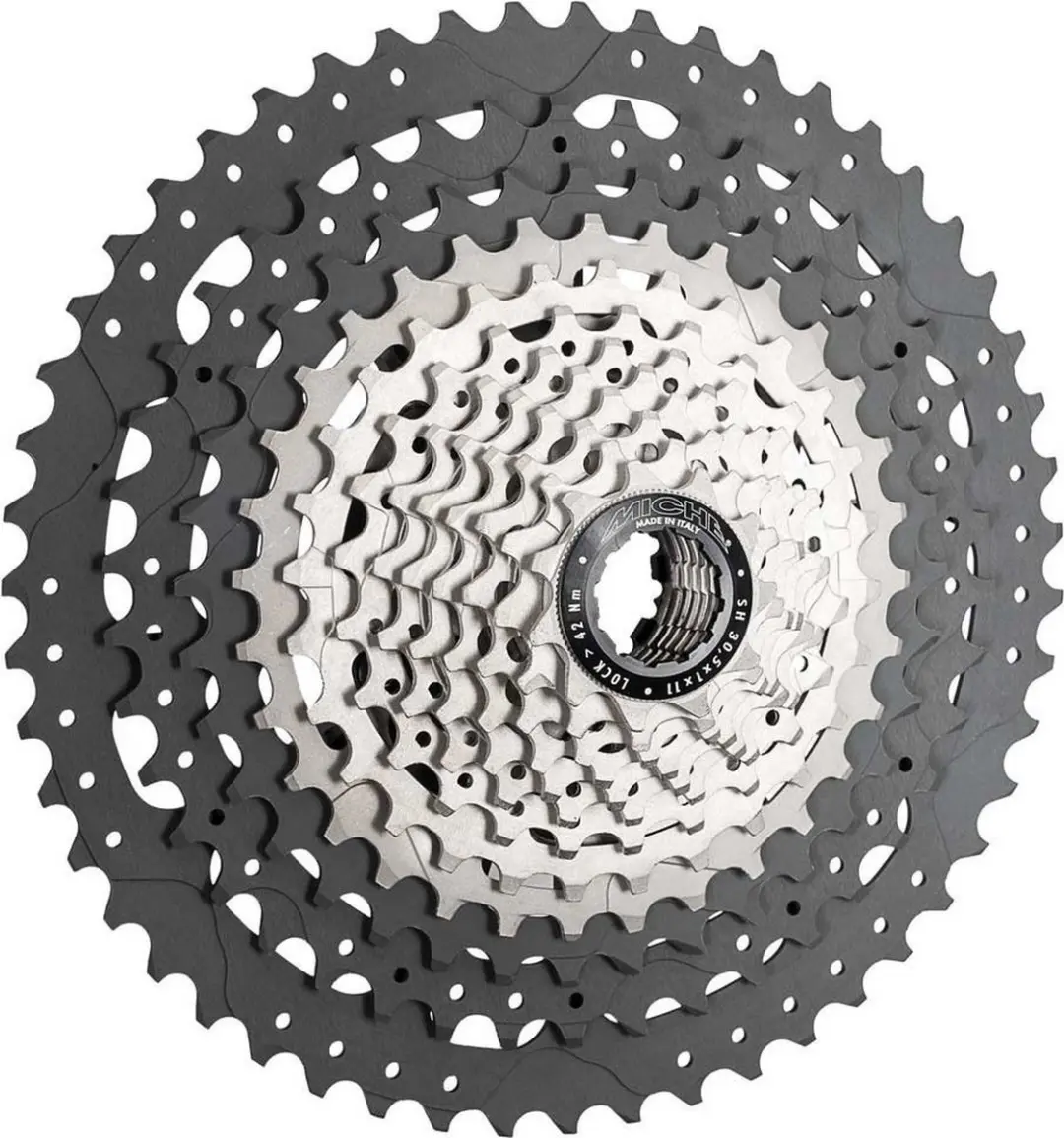 Miche Cassette XM 12 Speed 11-51T SM1900 - Zilver/Zwart - afbeelding 3 van 3