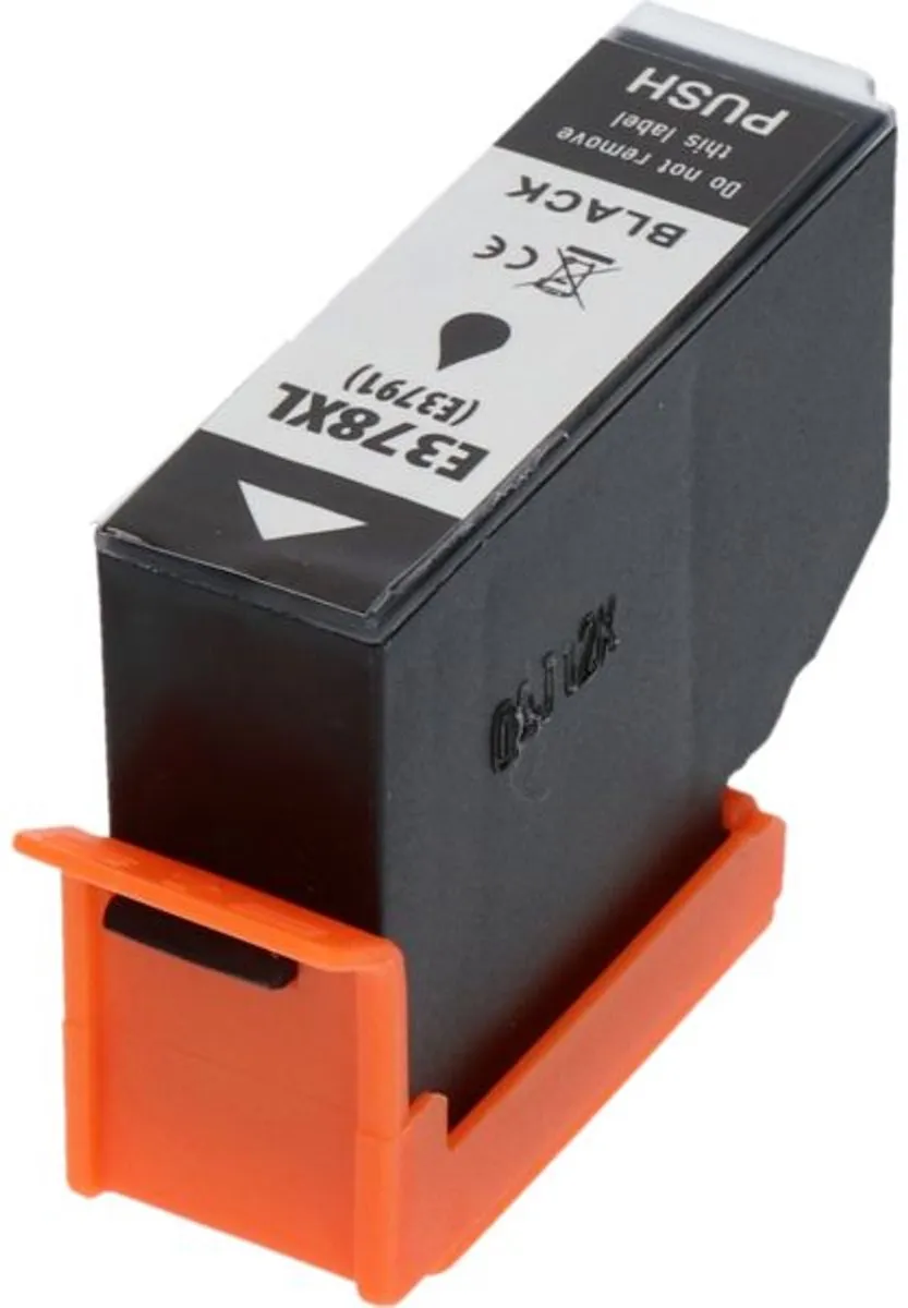 PrintAbout Inktcartridge C13T37914010 Zwart - 550 pagina's
