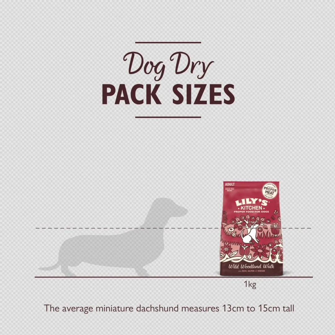 Lily's Kitchen Wild Woodland Walk Hondenvoer Droogvoer 4x1kg