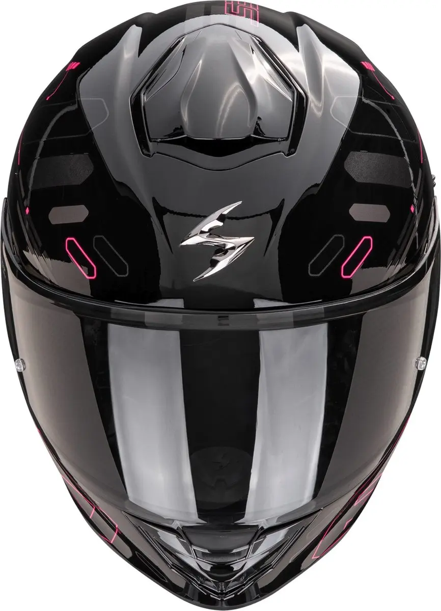 Scorpion Exo-530 Air Integraalhelm - XXXS - Zwart/roze - afbeelding 2 van 3