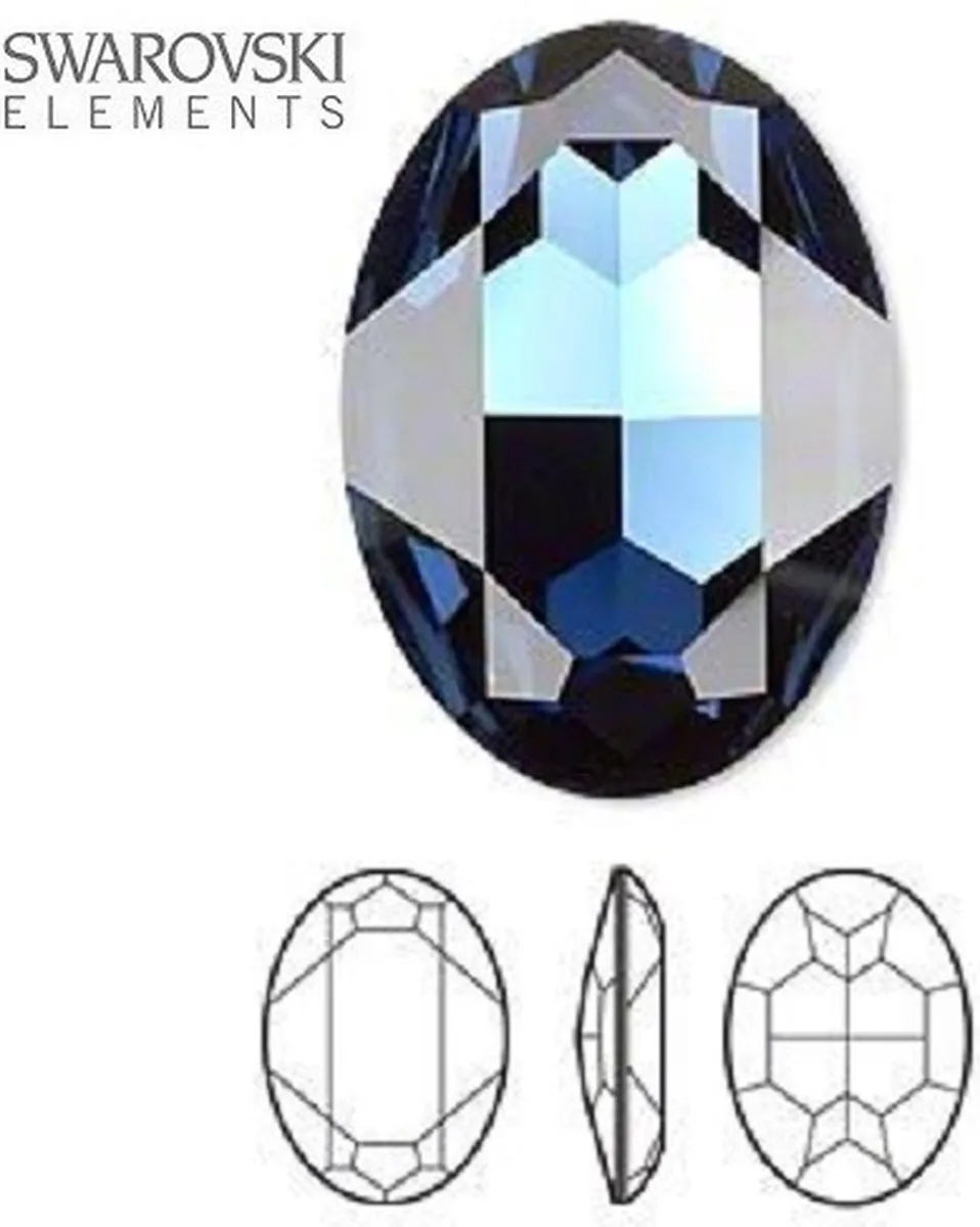 Swarovski Elements Montana 30x22mm