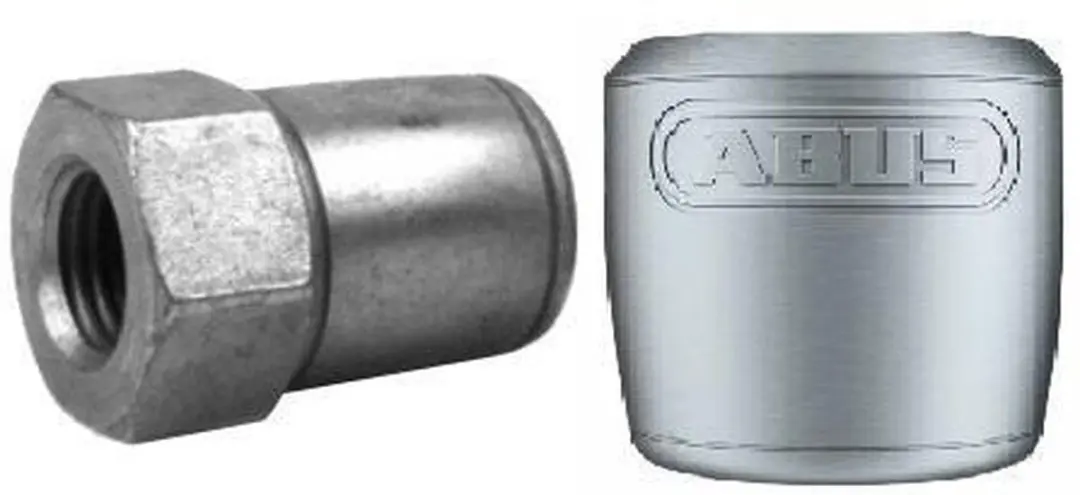 ABUS NutFix 3/8" Wielkevergrendeling - Zilver - afbeelding 2 van 2
