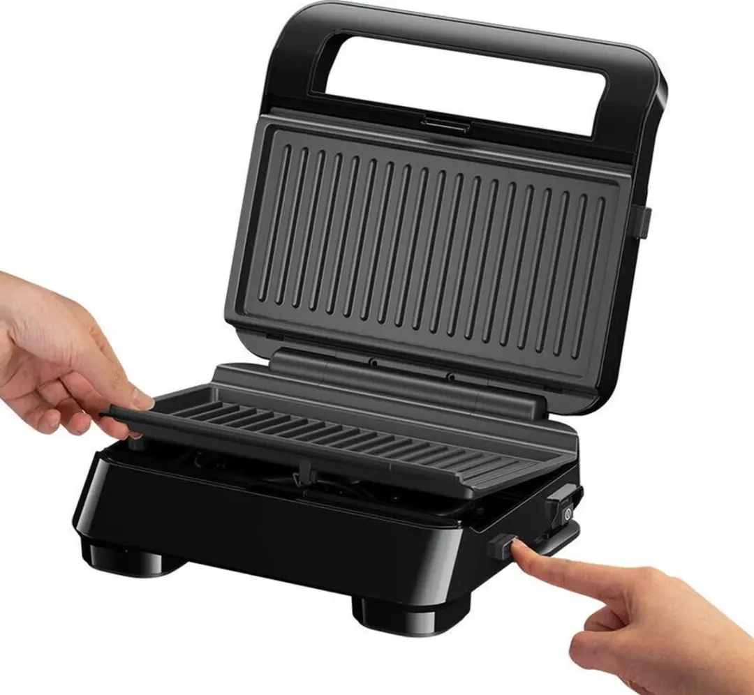 Braun SnackMaker 5 SM5001 Sandwichmaker - 800W - Zwart - afbeelding 4 van 4