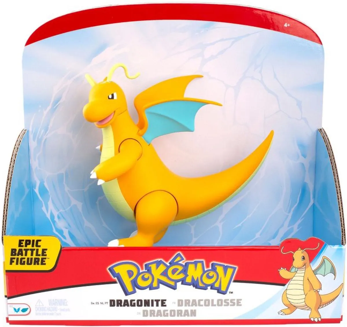 Pokémon Legendary Figure Dragonite 20cm - afbeelding 6 van 6
