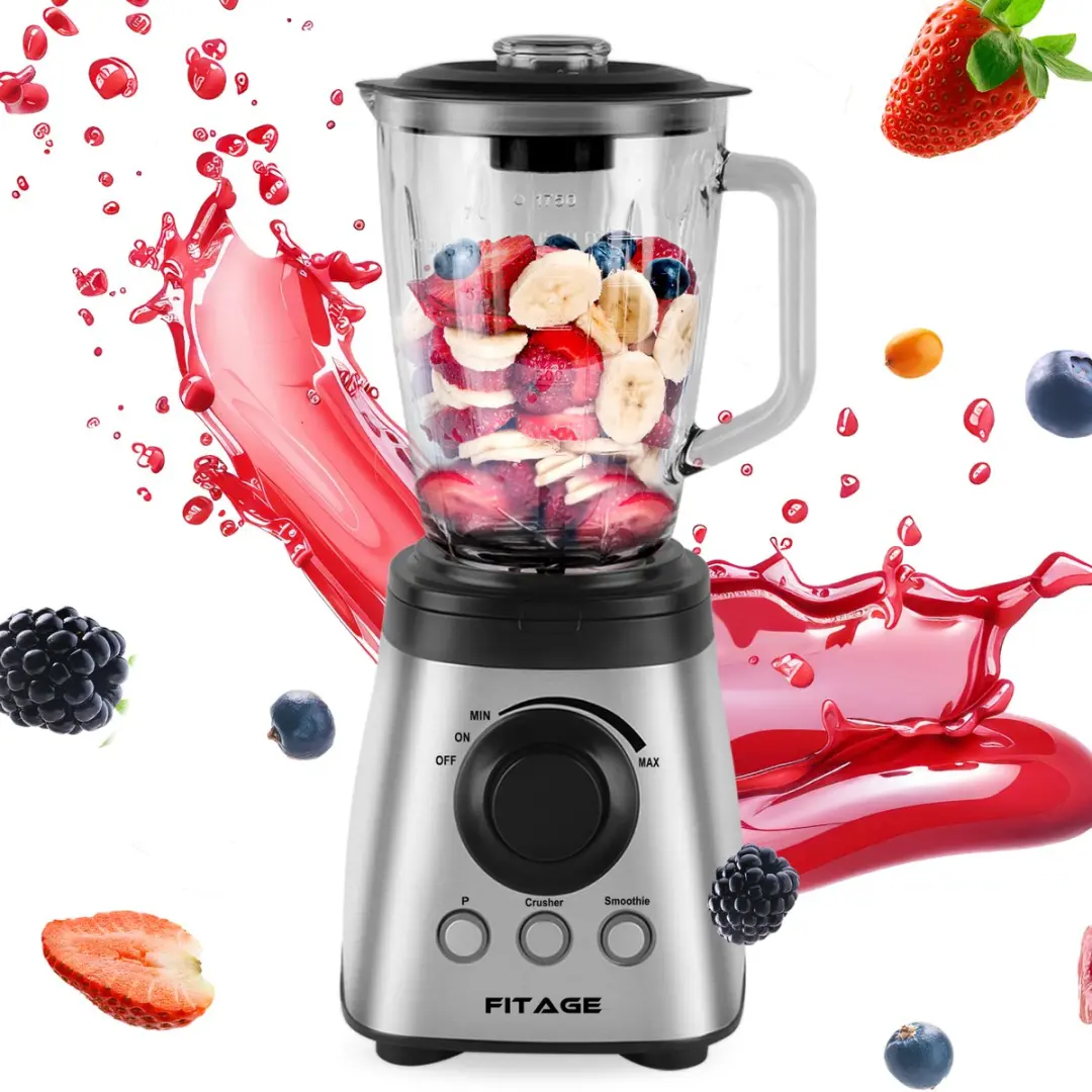 FITAGE Blender Glazen Kan 1.9L