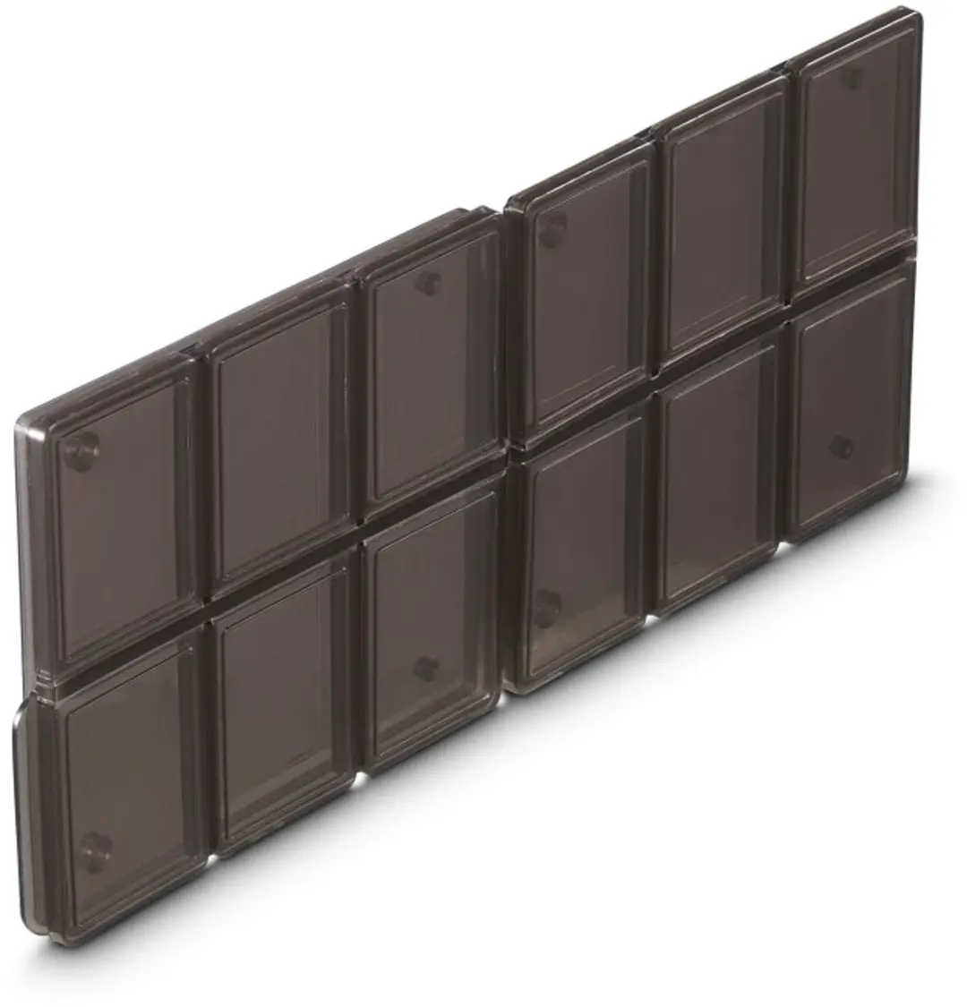 Hama Geheugenkaartbox voor 12 SD-kaarten - Zwart/Transparant - afbeelding 2 van 5