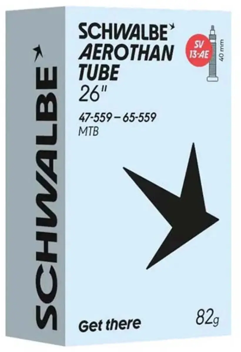 Schwalbe Aerothan Tube SV13-AE 26" - MTB - Presta - Clear