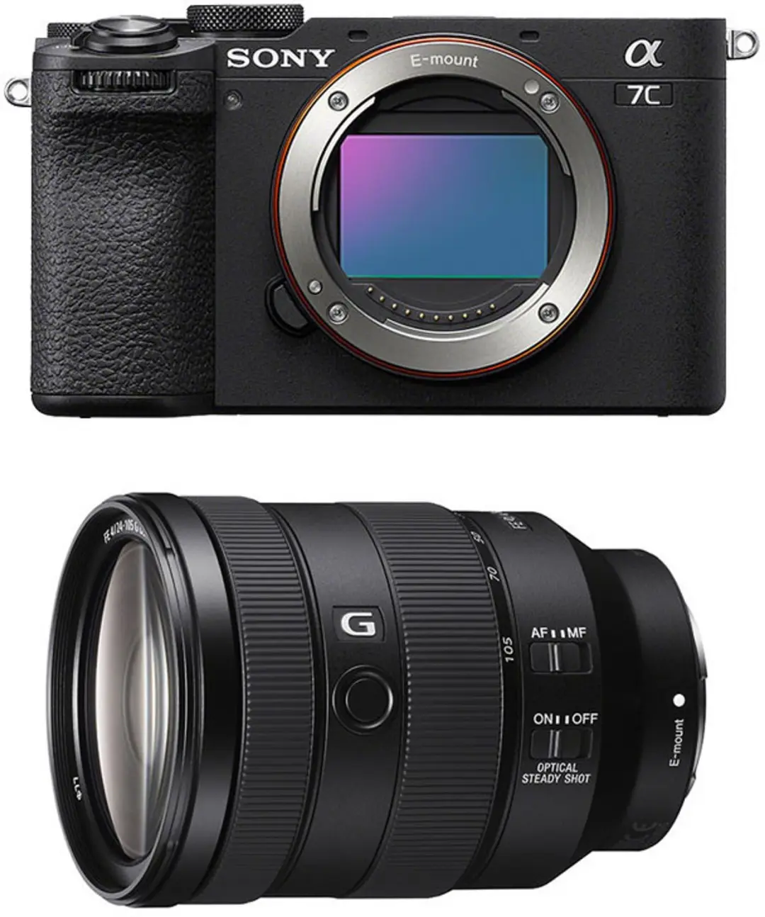 SONY ALPHA 7C II BLACK + FE 24-105