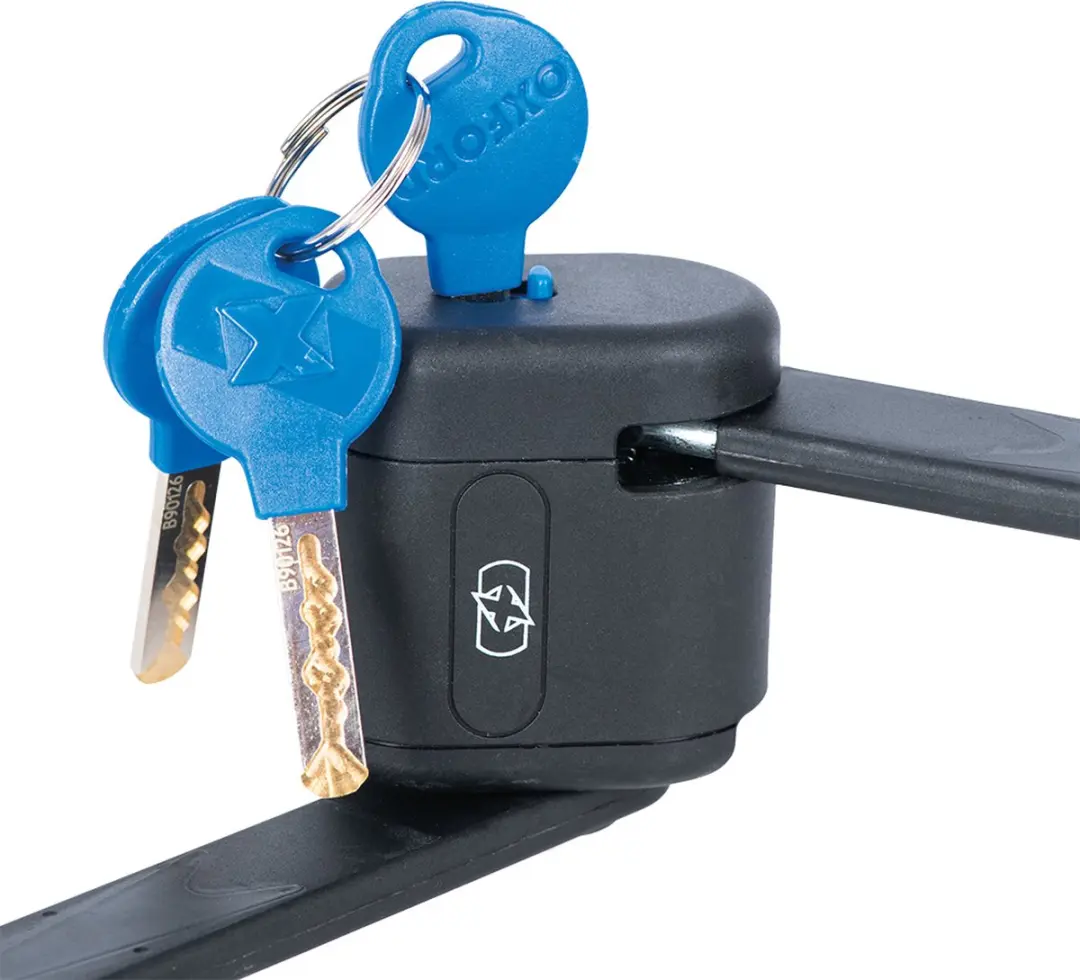 Oxford Linkslot Fatbike FoldLock 100cm - Zwart - afbeelding 2 van 6