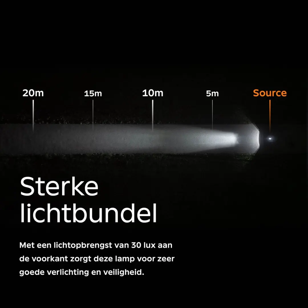 AXA Dwn 30 USB Koplamp - 30 Lux - Zwart - afbeelding 5 van 6