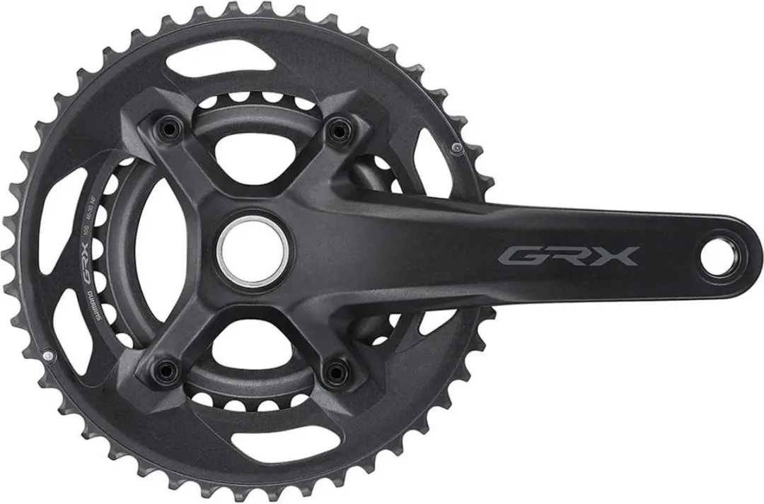 Shimano GRX-RX600 Crankstel 2x10 46/30t 172,5mm - Zwart - afbeelding 3 van 4