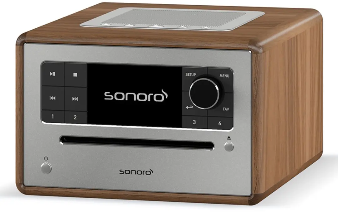Sonoro Elite 2025 Internetradio CD-Speler 17331060 - Walnoot - afbeelding 2 van 6