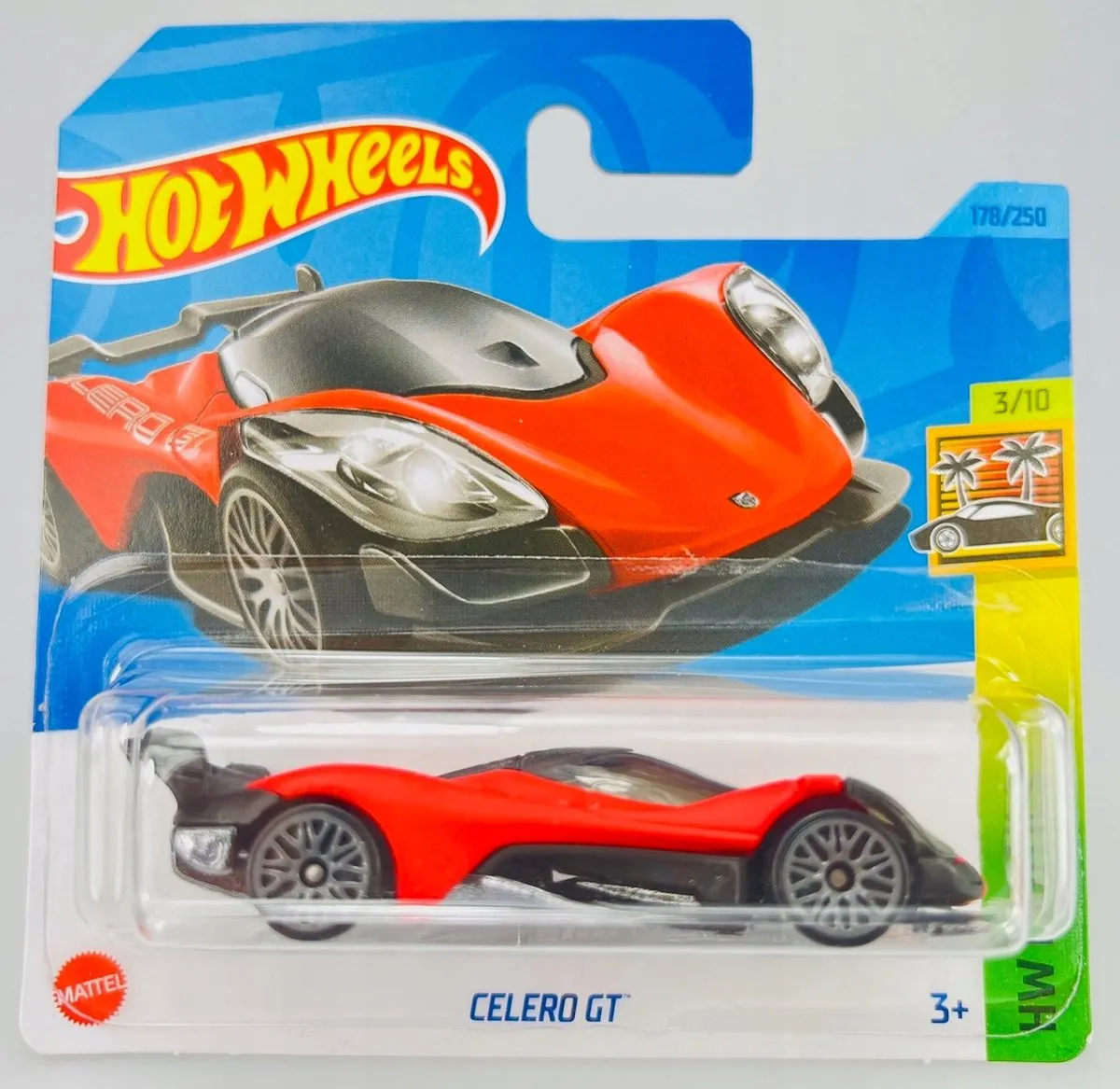 Hot Wheels Celero GT HW Exotics Speelgoedauto - Rood