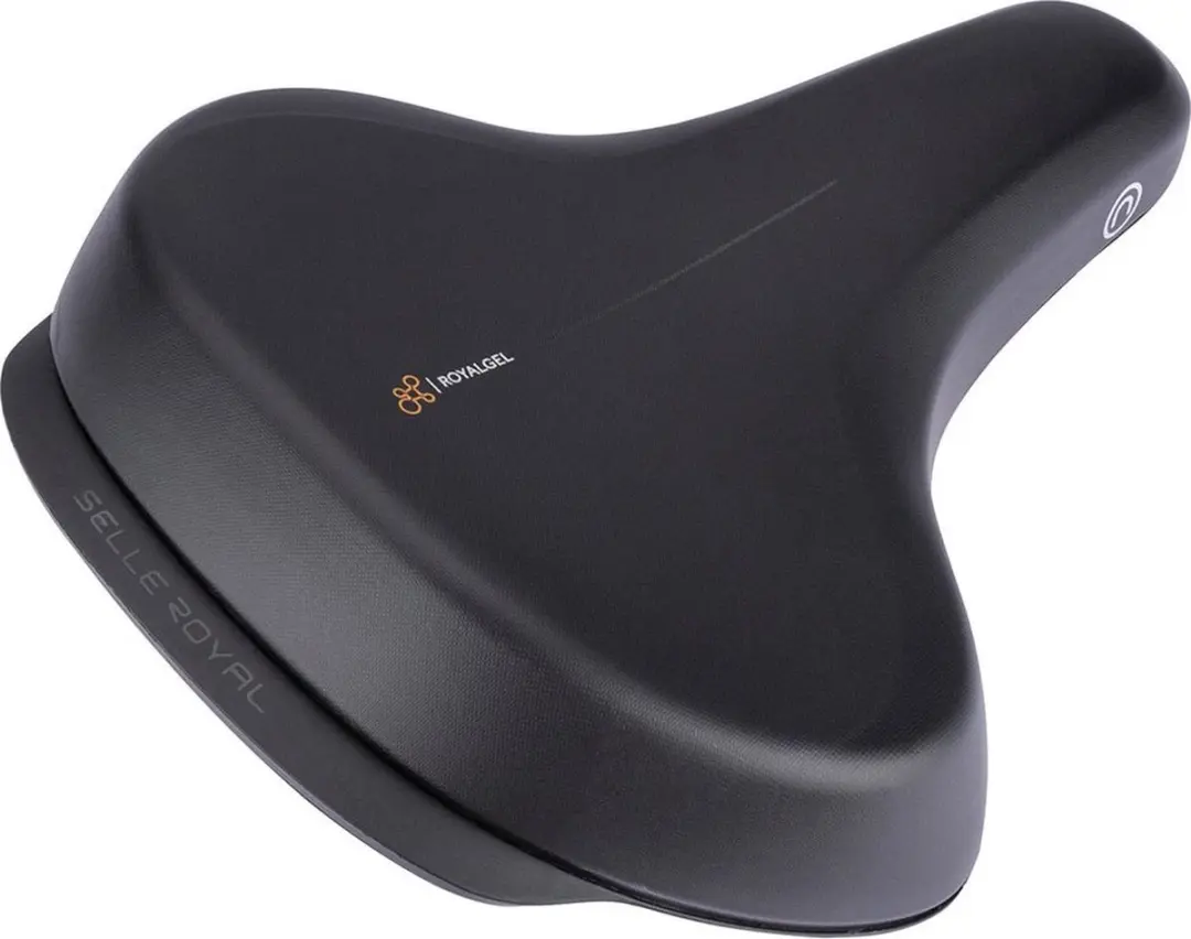 Selle Royal On Relaxed Fietszadel - Zwart mat