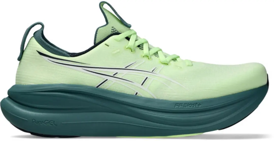 ASICS Gel-Nimbus 28 Heren Hardloopschoenen 43+ - Geel - afbeelding 3 van 6