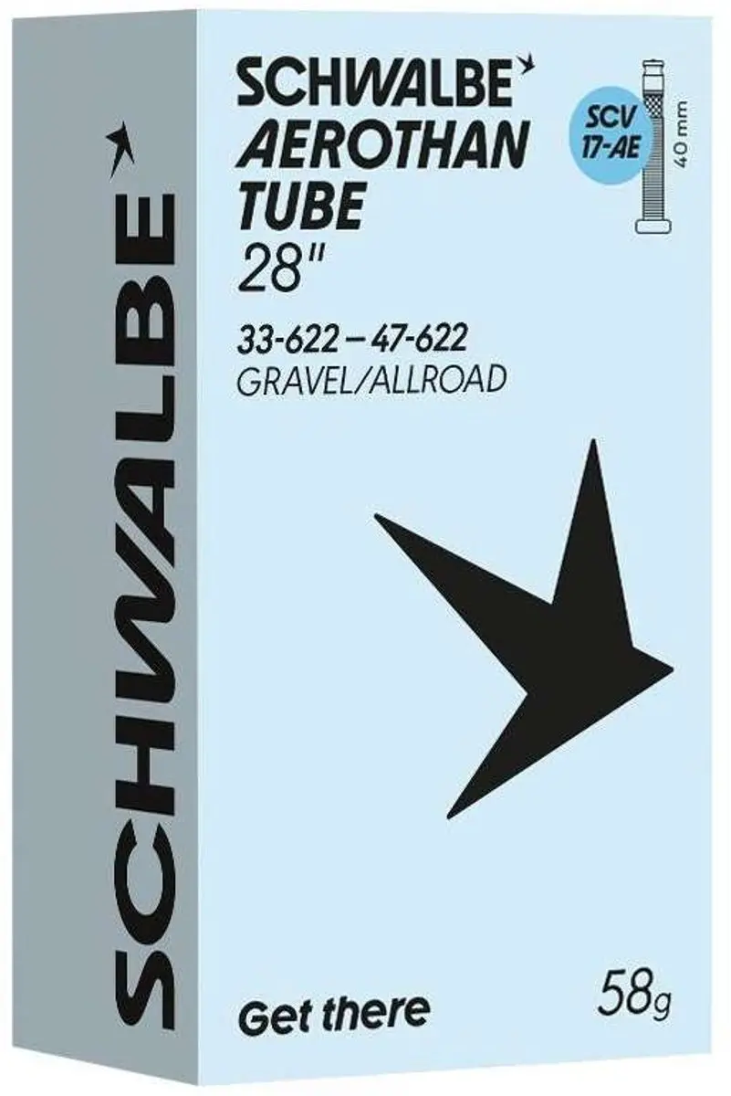 Schwalbe Aerothan Tube SCV17-AE 28" - Clear - afbeelding 4 van 4