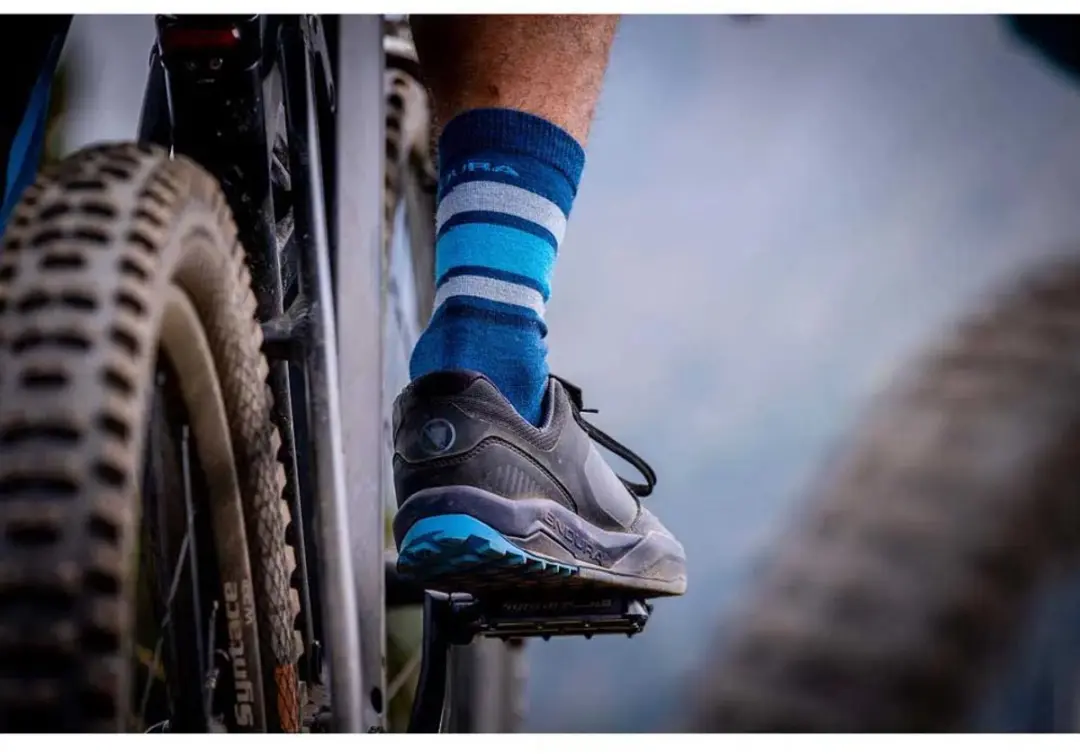 Endura Baabaa Merino Sokken - Blauw - EU 42.5 - afbeelding 2 van 2
