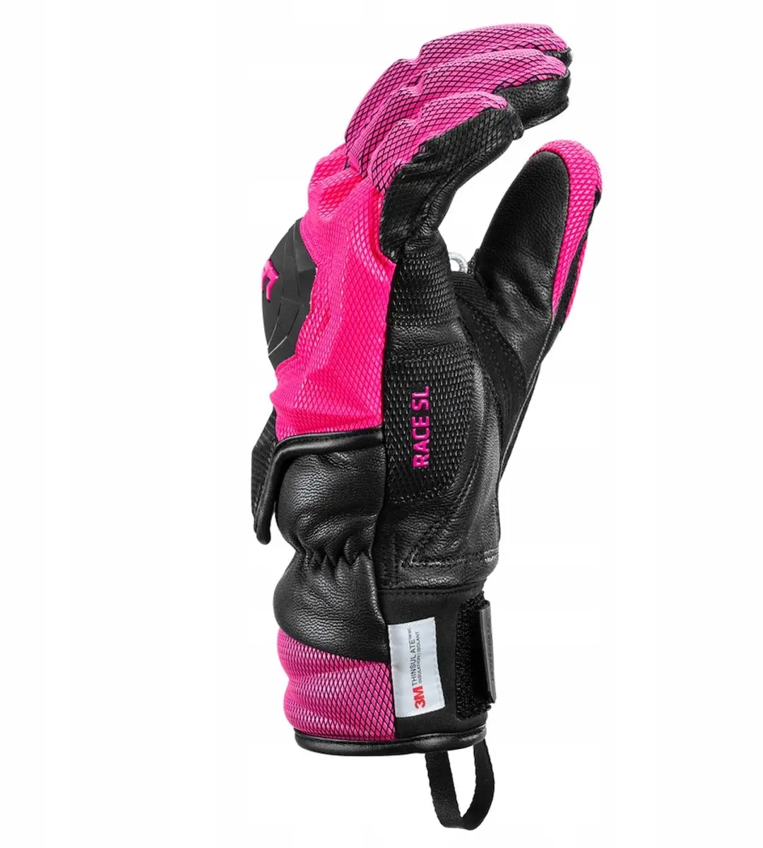LEKI WCR Venom SL 3D Skihandschoenen - Roze M7 - afbeelding 3 van 3