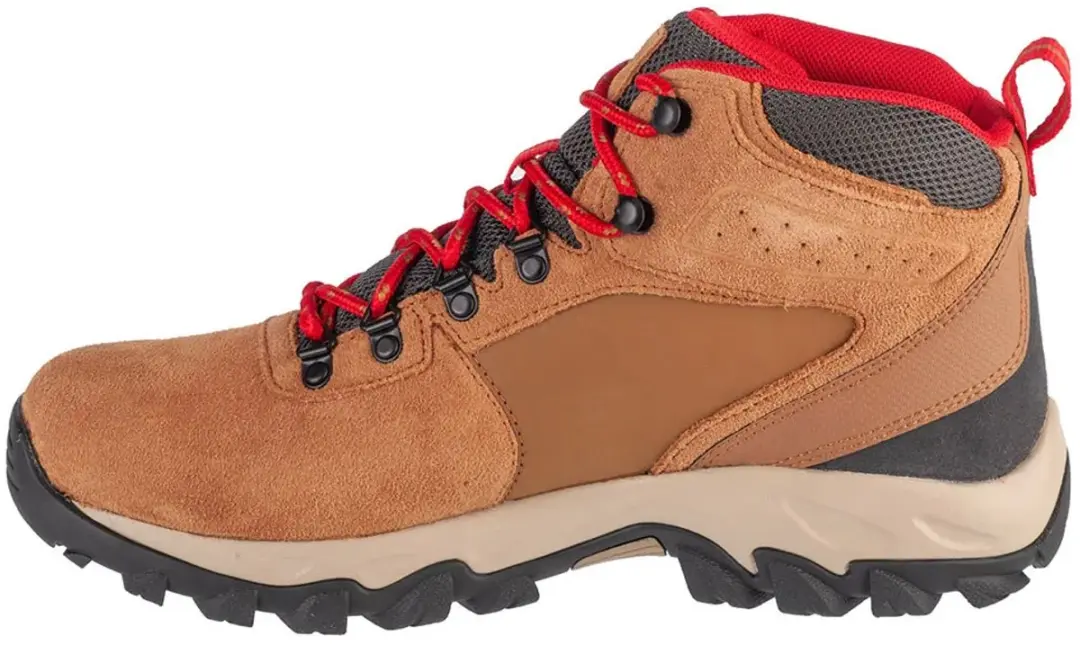 Columbia Newton Ridge Plus II Suede WP Wandelschoenen - Maat 40 - Mountain Red - afbeelding 3 van 6