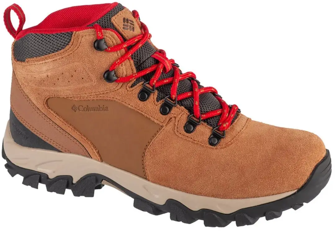 Columbia Newton Ridge Plus II Suede WP Wandelschoenen - Maat 40 - Mountain Red - afbeelding 2 van 6