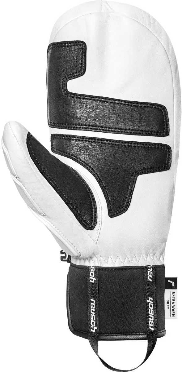 Reusch World Champ Skiwanten 7 - Wit/Zwart - afbeelding 3 van 3