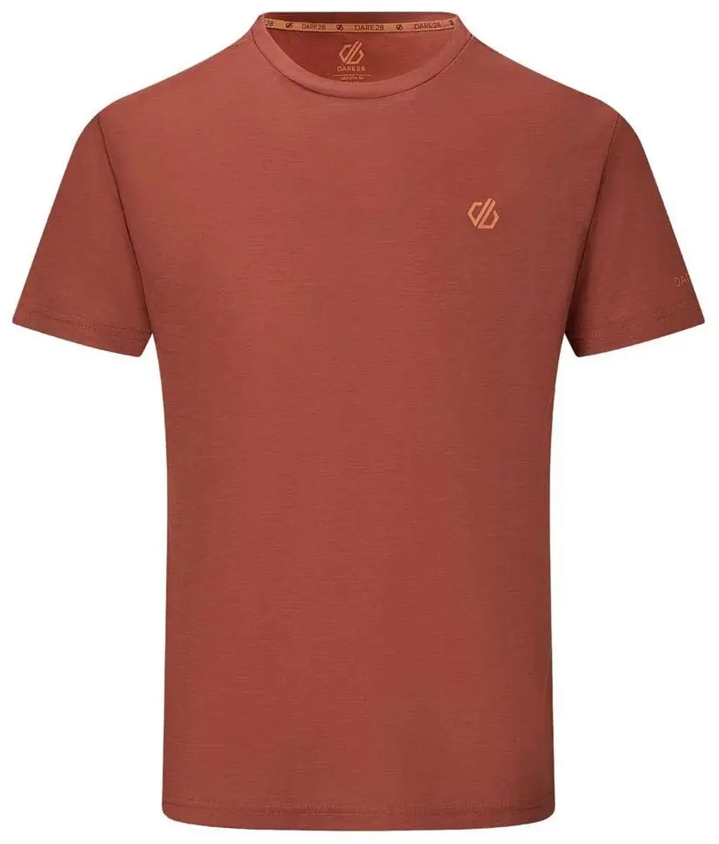 Dare 2b Agile T-shirt Korte Mouwen - XL - Oranje - afbeelding 3 van 4