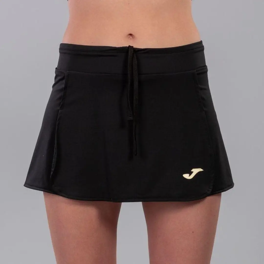 Joma Combi Open II Tennisrok Dames S - Zwart