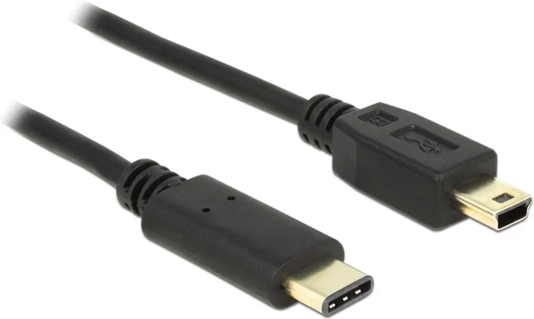 Delock 83336 USB-kabel USB-mini-B naar USB-C 2.0m