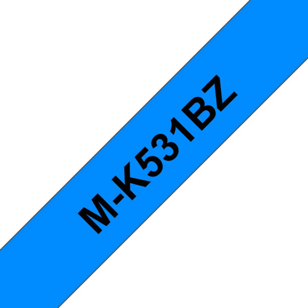 Brother MK531BZ M Labelprintertape - Kleurloos - afbeelding 2 van 6