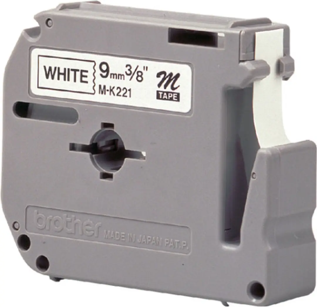 Brother MK531BZ M Labelprintertape - Kleurloos - afbeelding 6 van 6