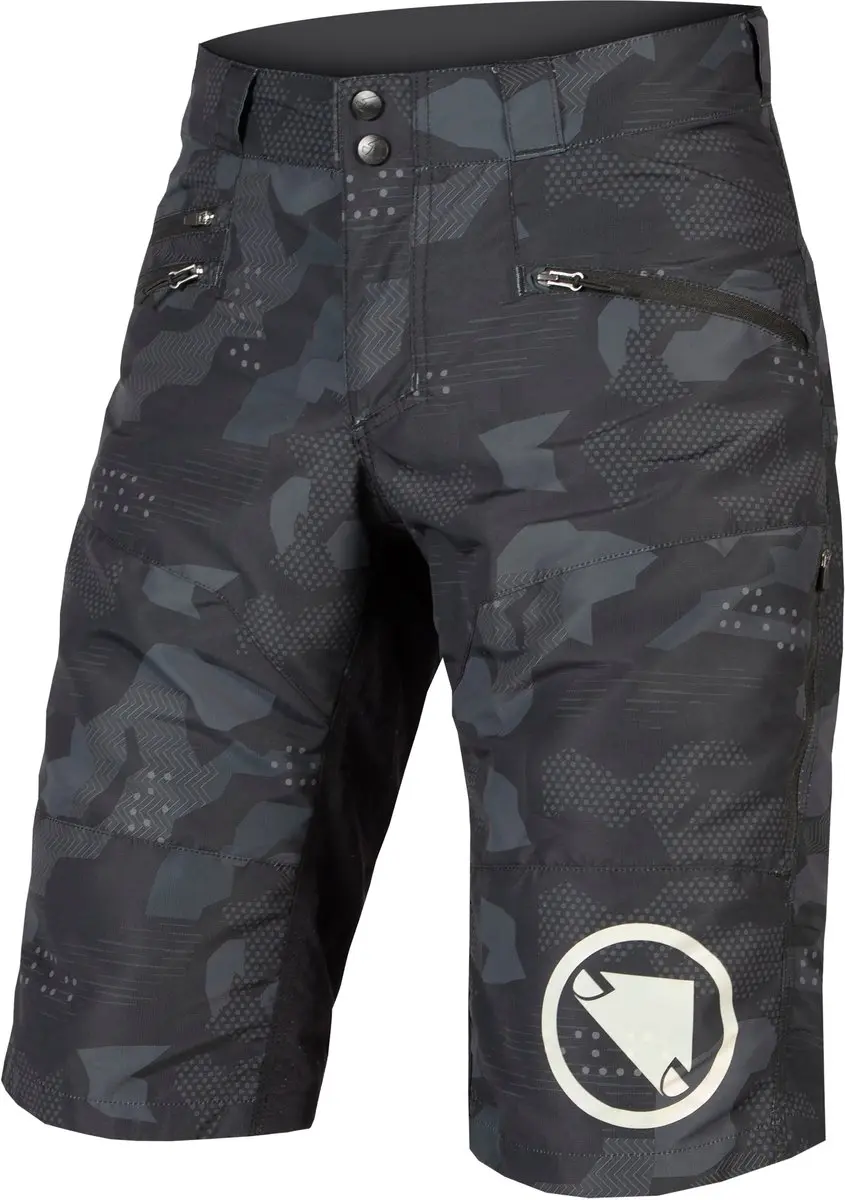 Endura SingleTrack Short II E8102BC Fietsbroek - XL - Grijs/Zwart