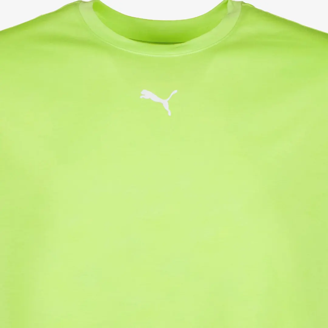 PUMA M TAD Essentials Heren T-shirt - Felgroen