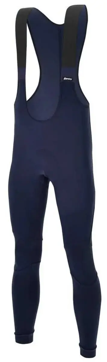 Santini Prime Winter Fietsbroek M - Navy - afbeelding 2 van 4