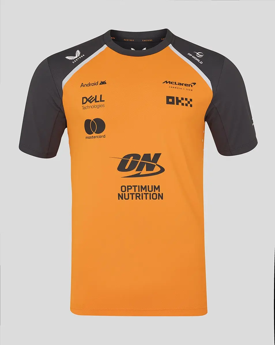 Mclaren Teamline T-shirt Oranje 2XL