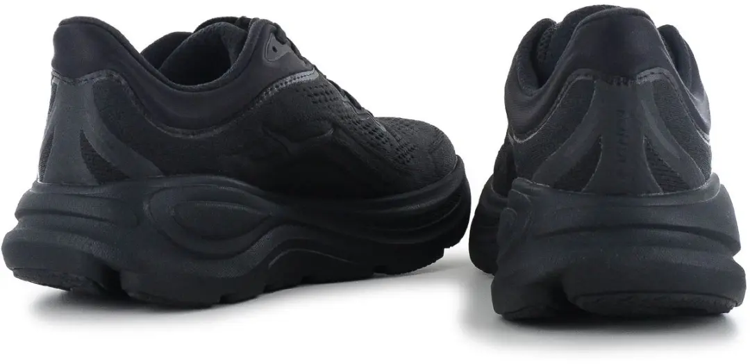 Hoka Bondi 9 Dames Hardloopschoenen - Maat 38 - Zwart - afbeelding 2 van 6