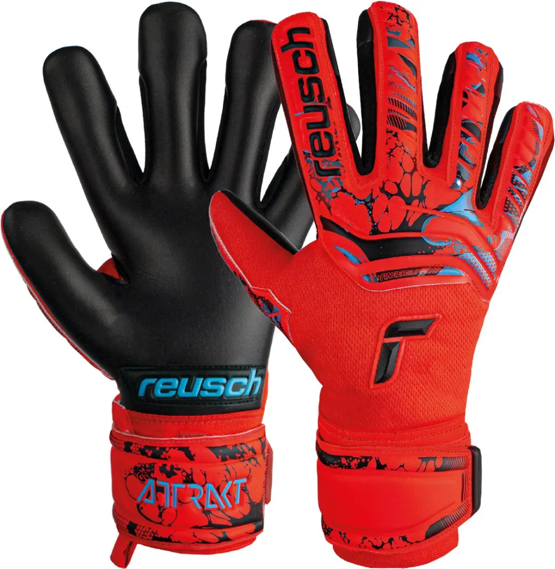 Reusch Attrakt Grip Evolution Finger Support Junior Keepershandschoenen Kinderen