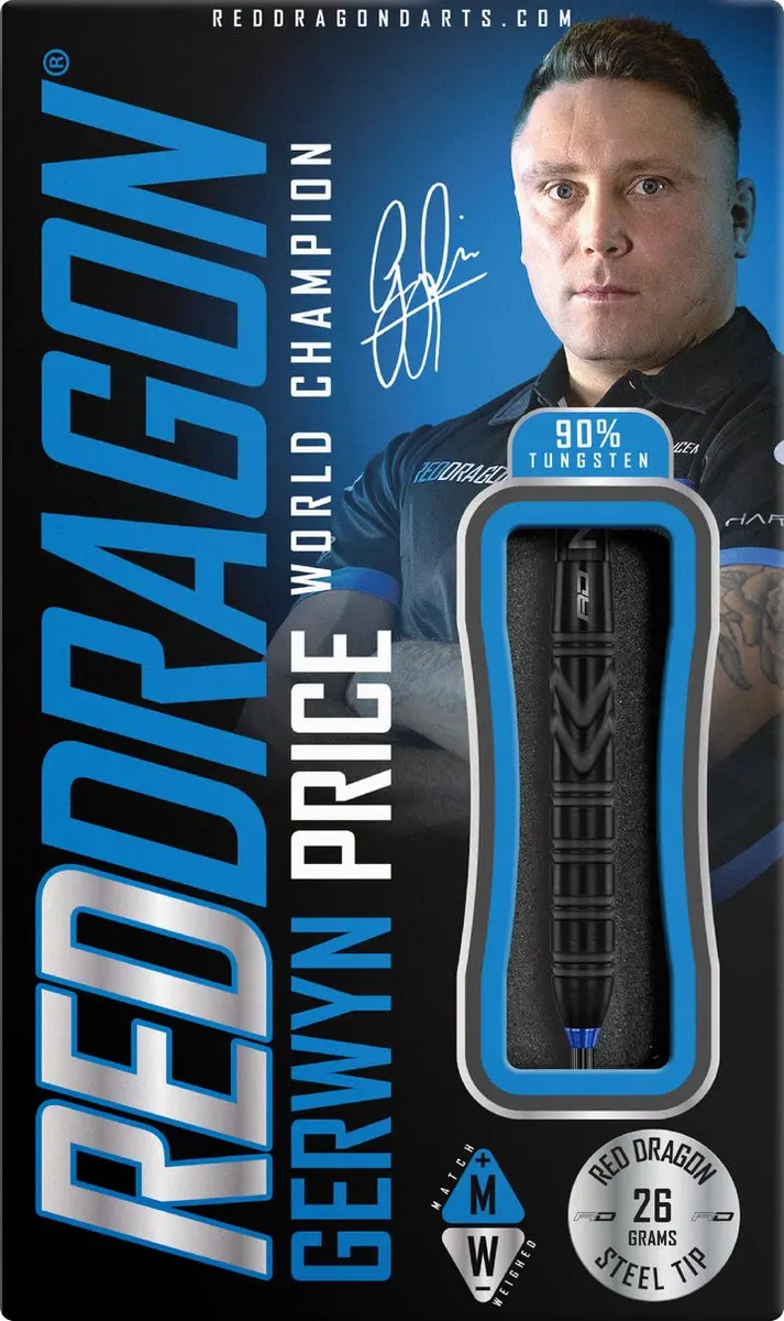 Gerwyn Price Back to Black 90%