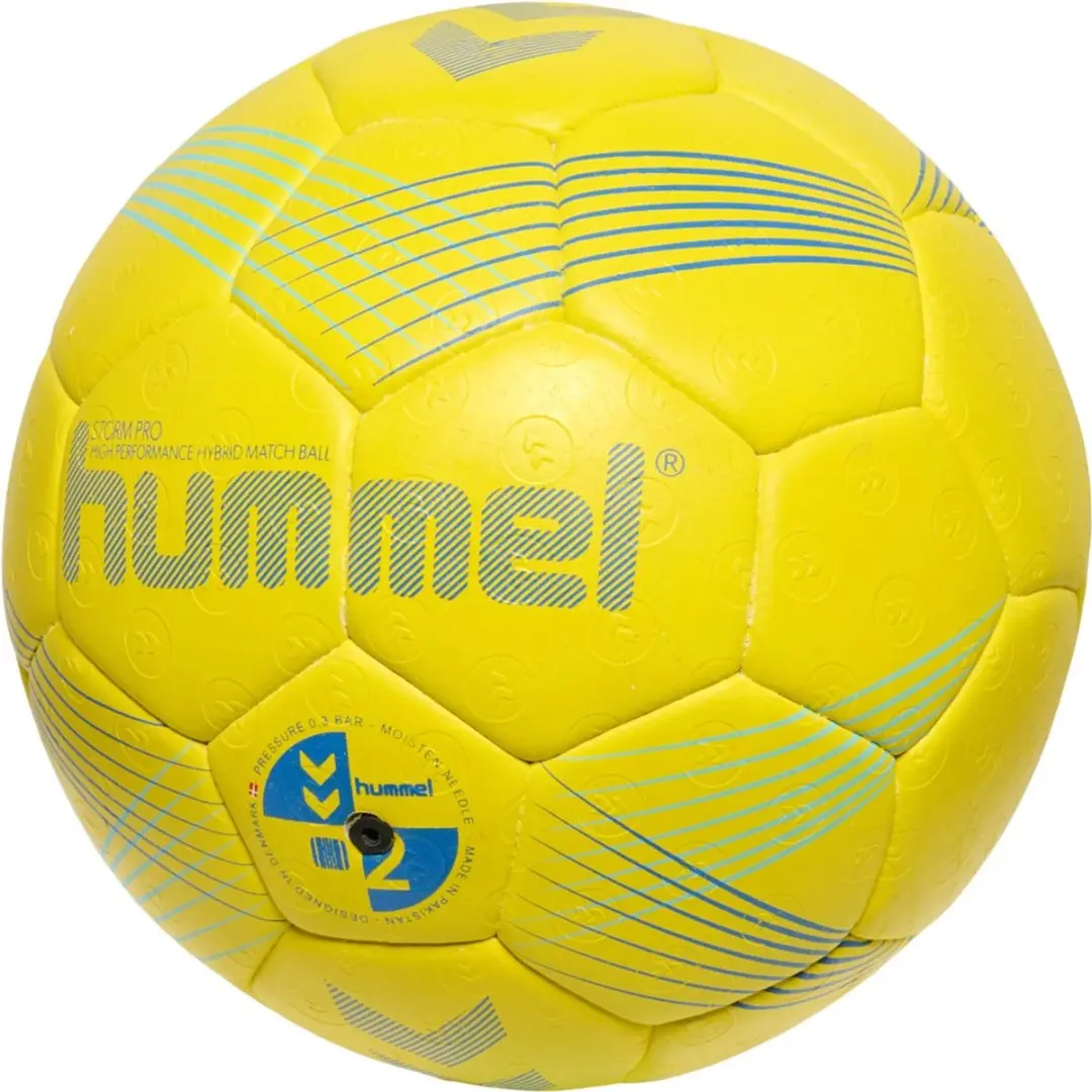 Hummel Strom Pro HB Handbal Maat 3 Geel/Blauw/Marine