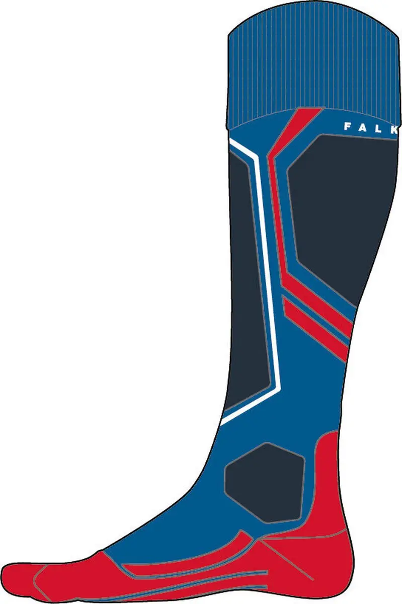 Falke SK4 Skisokken Kinderen - Blauw - Maat 23-26 - afbeelding 2 van 6