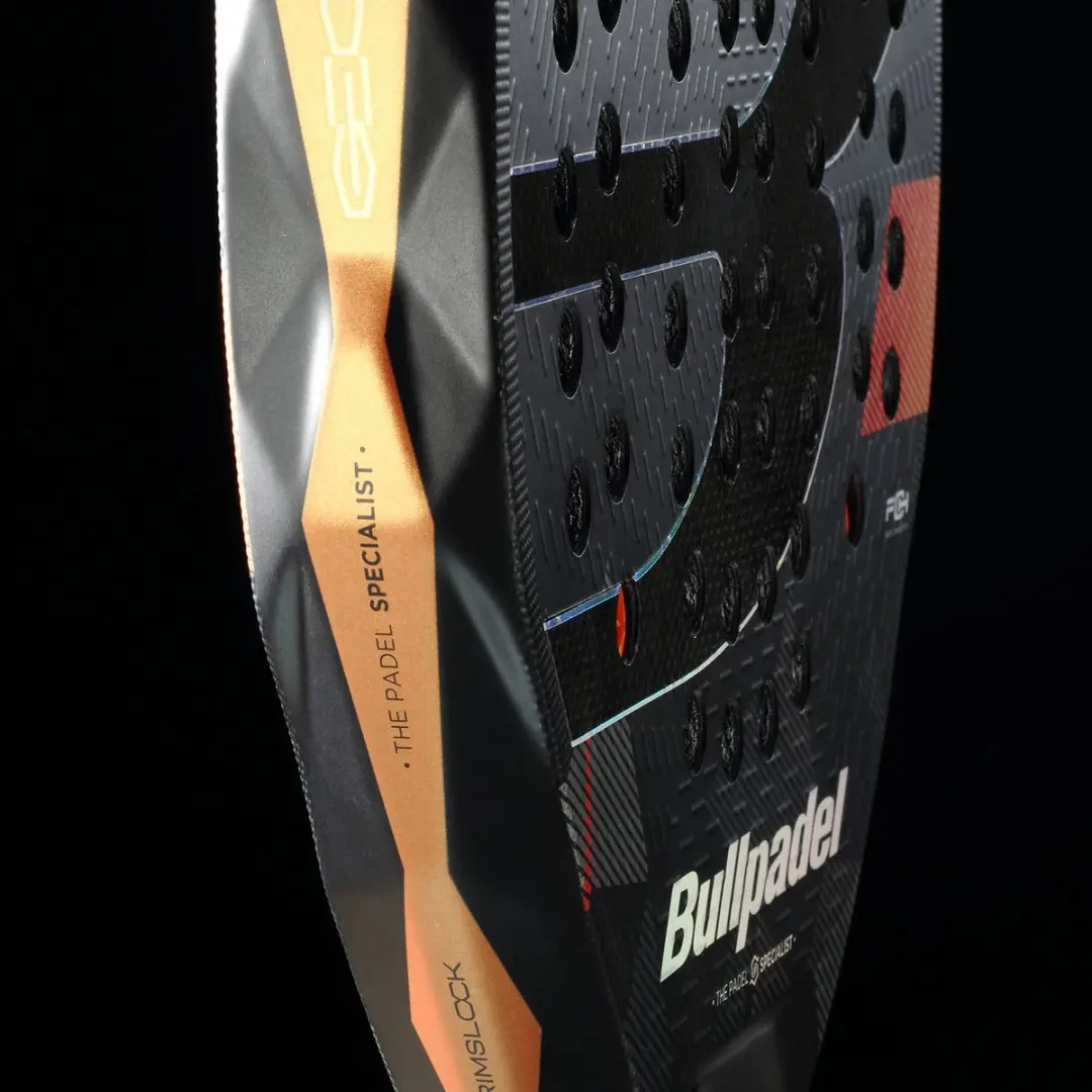 Bullpadel Neuron 02 Edge Padelracket - L0 - Oranje/Zwart/Zilver - afbeelding 6 van 6