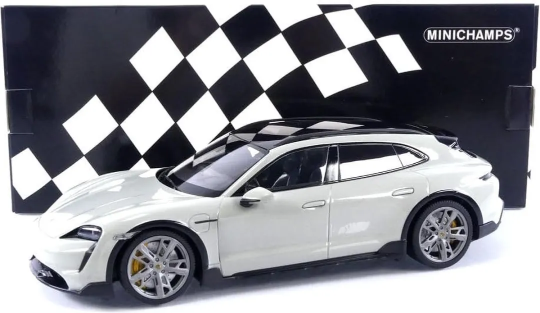 Porsche Taycan CUV Turbo S 1:18 Minichamps - Neptunes Blue