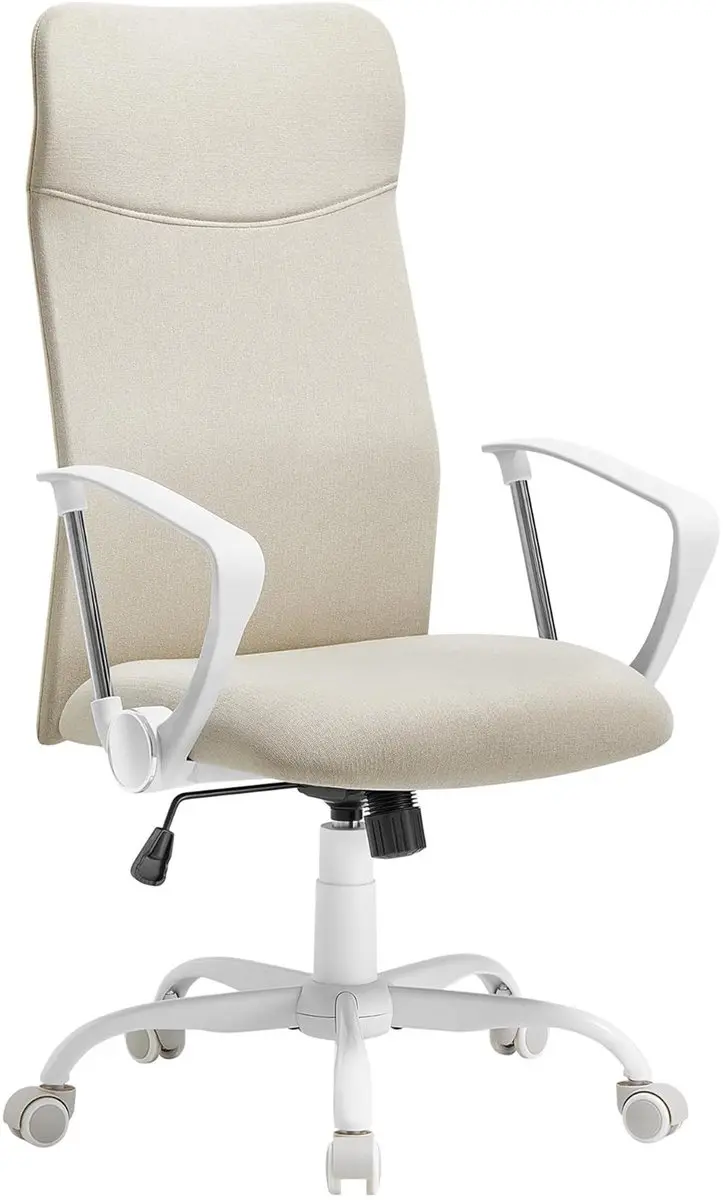 Songmics Bureaustoel Beige