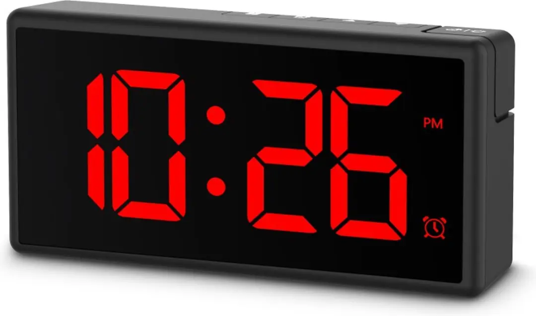 Hama Ibiza Wekker - Multicolor Display - USB Oplaadfunctie - Zwart - afbeelding 5 van 6