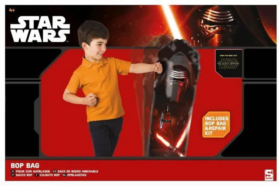 Opblaasbare bokszak met Star Wars thema, 85cm