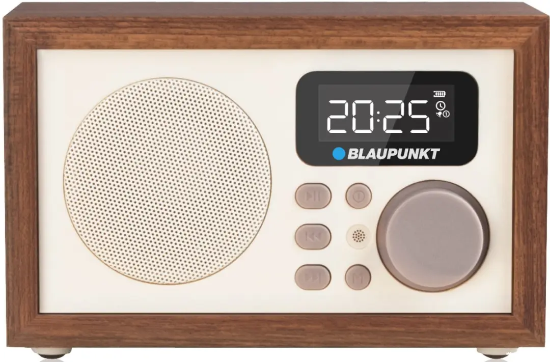 Blaupunkt HR5BR Digitale Radioklok - Bruin - afbeelding 5 van 5
