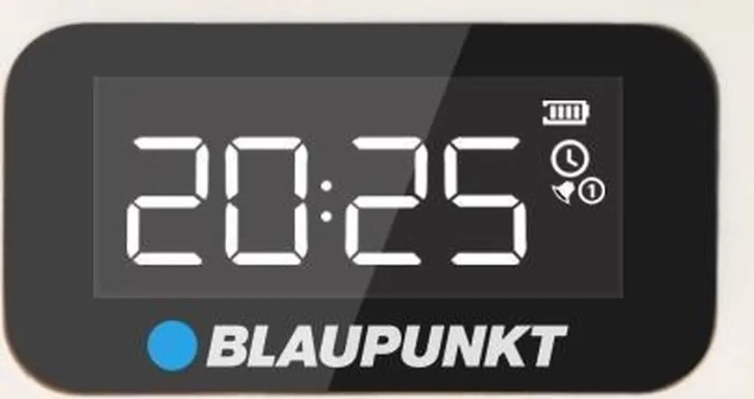 Blaupunkt HR5BR Digitale Radioklok - Bruin - afbeelding 4 van 5