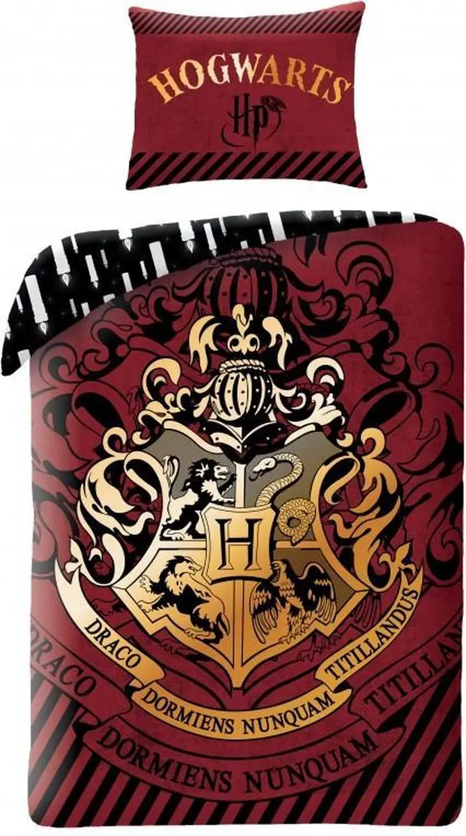 Harry Potter dekbedovertrek rood
