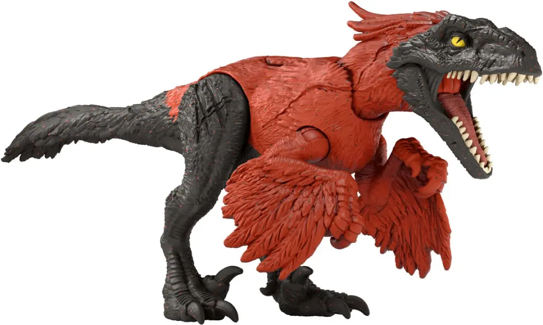 Jurassic World STRIKE ATTACK Pyroraptor, 4 jaar, Meerkleurig, Kunststof