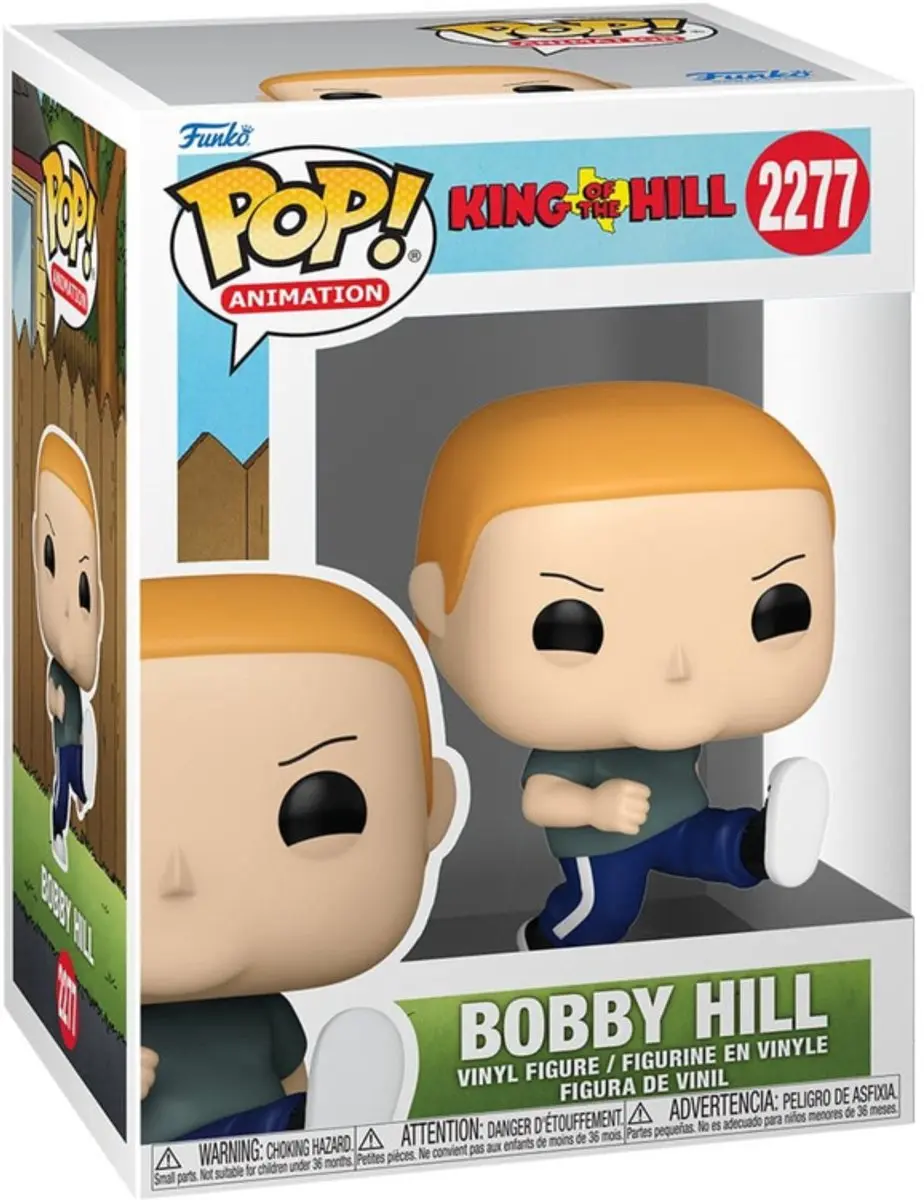 Funko King of the Hill Bobby Hill POP! Figuur FK90434 - Multi - afbeelding 2 van 2