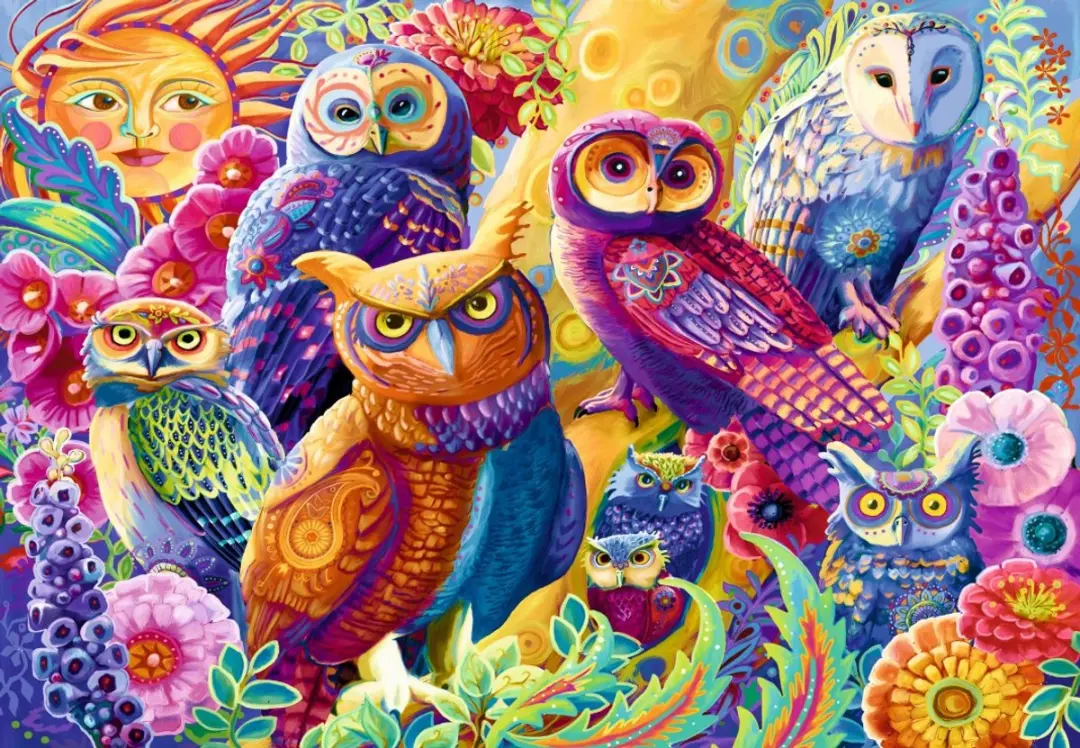 Bluebird Puzzle Owl Autonomy 1000 Stuks
